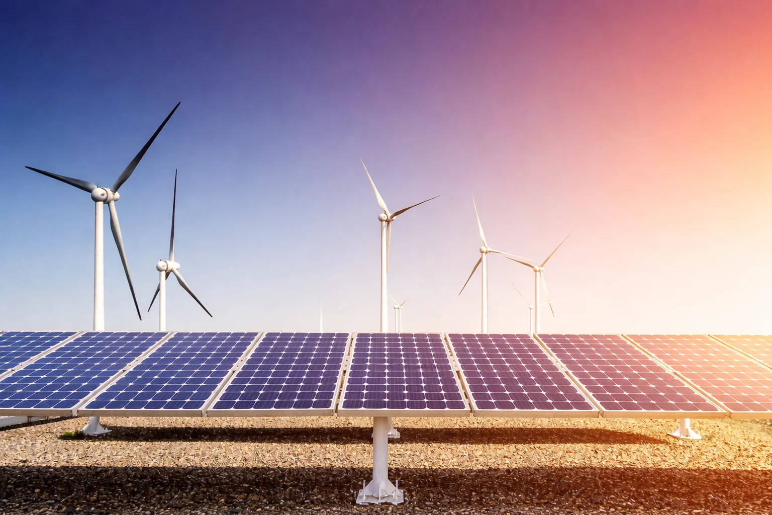renewable-energy-at-golden-hour